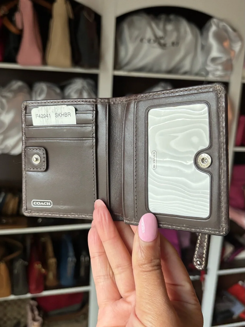 🤎COACH Gramercy Op Art Bag & Wallet🤎